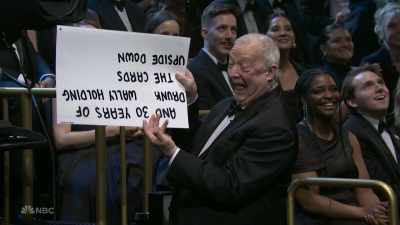 ‫All right!
‫Thank you, all!
‫[ Cheers and applause ] - SNL50: The Anniversary Special