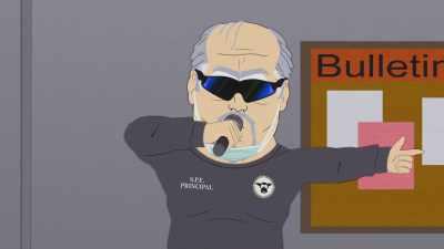 All right, thank you.
It is now 9:01. Lights out. - South Park: Post COVID