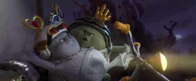 All right, for the record,
it was the waterslide - Trolls Band Together
