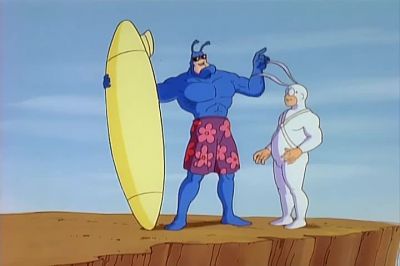 All right then Let's hang ten for justice - The Tick