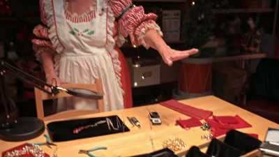 All right. These are lab
cultured gemstones, - The Christmas Charade