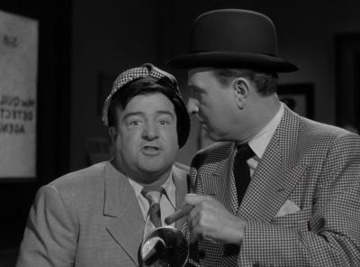 All right Tommy Nelson or whatever you are - Bud Abbott and Lou Costello Meet the Invisible Man