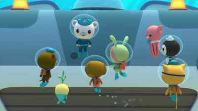 All right, Tweak, Dashi, Shellington
and Tunip, back to the Octopod. - Octonauts and the Great Barrier Reef