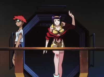 All right, you two!
Changing course without asking... - Cowboy Bebop