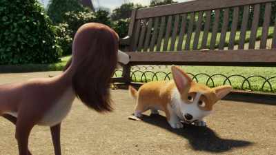 All right, wait here for me. I'll be back. - The Queen's Corgi