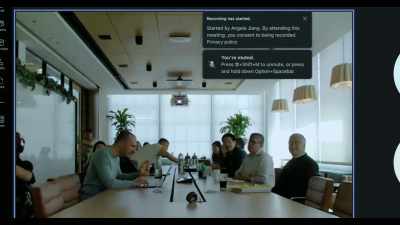 All right. We are in.
Now we're getting a nice echo. - What's Next? The Future with Bill Gates