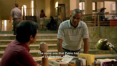 All right, well, now, that I got. - Narcos