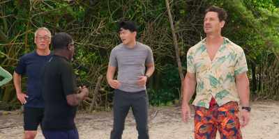 All right. Well, uh, we better keep
the pace up before we tighten up. - Vacation Friends 2