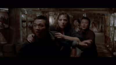 All right, we're almost outta here. - Big Trouble in Little China