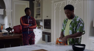 All right, with my money,
we should be good. Um… - House Party