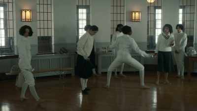 - All right, when you thrust... - Frankie Drake Mysteries