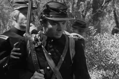 All right, young man.
Get back in the ranks. No lagging behind. - The Red Badge of Courage
