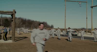 All right You've all completed the written examHowever you must now pass the obstacle courseto be admitted into the training programAnd remember survive thisand you're on the front lines of keeping New Jersey safe - Paul Blart: Mall Cop