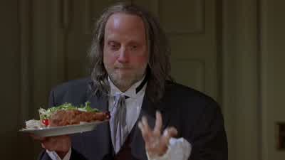 All rightWho's ready for a wingYours or the turkey's - Scary Movie 2