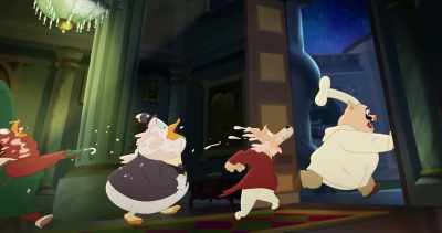 (all screaming) - Legend of the Three Caballeros