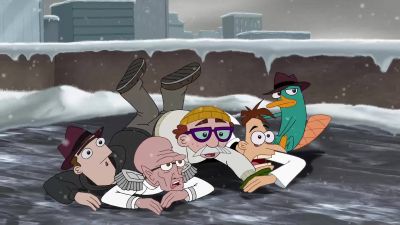 [all screaming] - Phineas and Ferb