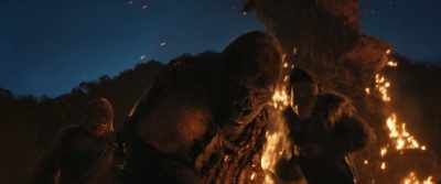 [all screeching] - Kingdom of the Planet of the Apes