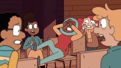 [all shouting] - Hilda