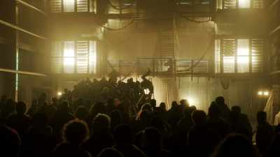 [ All shouting ] - The Crossing