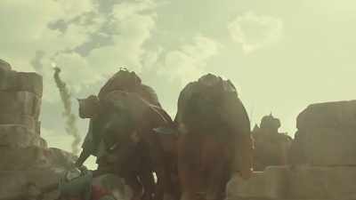 [ All shouting ] - Knightfall