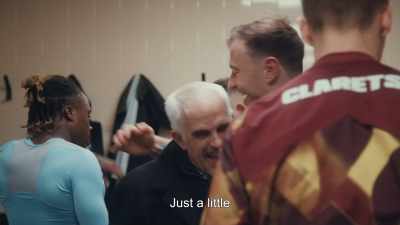 (ALL SINGING)
* ..keep on turning * - Mission to Burnley