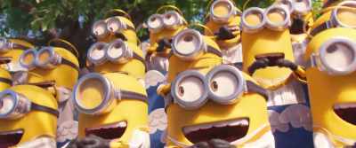 [all singing] - Minions: The Rise of Gru