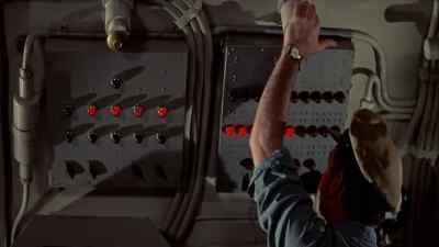 All six fired, sir.
Take her down fast. - Torpedo Run