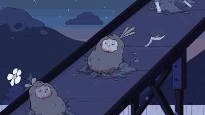 [all snoring] - Hilda