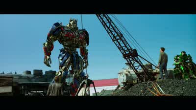 Within that manmade prototype I foughtI sensed the presenceof MegatronWhat the decepticon that started the Chicago warHow do you think ksi built those bots in the first placeThey had a whole mess ofdead decepticon heads and they were downloading their - Transformers: Age of Extinction