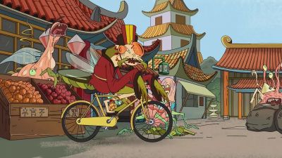 [ all speaking foreign language] - Rick and Morty