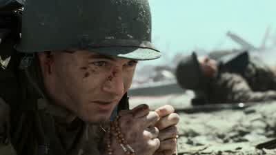All my strength... - Saving Private Ryan