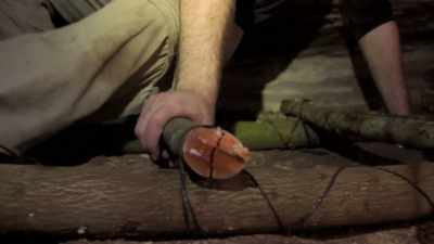 All that's left for us to do
is to lower the ladder down - Lost Treasures of the Maya