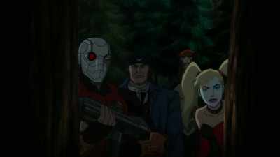 All that's missing is a sign saying
'Here lives a bad guy'. - Suicide Squad: Hell to Pay