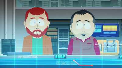 All the aluminum foil is stuck - South Park: Post COVID: The Return of COVID