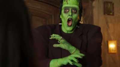 All the beautiful
people from last night - The Munsters