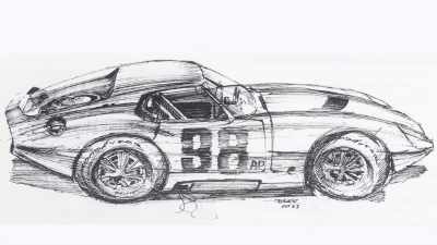 All the enthusiasm I'd had
stopped completely - Shelby American
