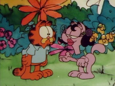 All the guys here ever do is surf - Garfield in Paradise