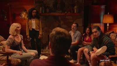 All the smart, like,
upwardly mobile people, - Adult Swim Yule Log