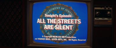 All the Streets Are Silent - Once Upon a Time    In Hollywood