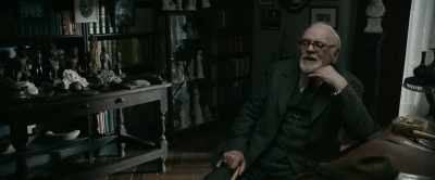 All the trains were filled with children - Freud's Last Session