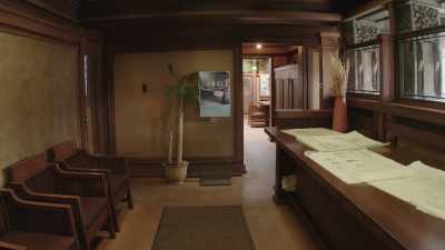 All the while that Unity
Temple was taking shape, - Frank Lloyd Wright: The Man Who Built America