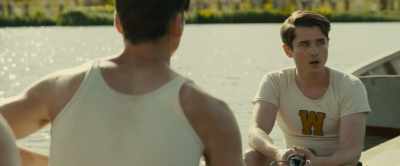 All these people didn't just
come to see you stick close. - The Boys in the Boat