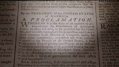 ‐ All these things were signed
in one way or another - Washington