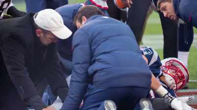 All those people in the stands are - Becoming the G.O.A.T.: The Tom Brady Story