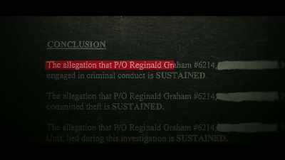 All three of the board
members found Reggie Graham - Free Meek