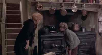 All this time for
only 2 baskets of wood? - Whoever Slew Auntie Roo?