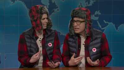‫All time, it's former update
‫anchor bill Murray.
‫[ Applause ] - SNL50: The Anniversary Special