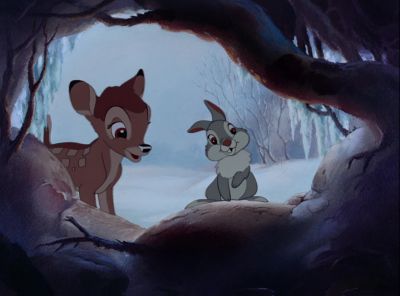 All us Flowers sleep in the winter - Bambi