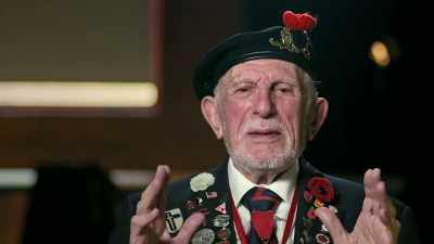 All we wanted was 
to get off the boat, - Greatest Events of World War II in Colour