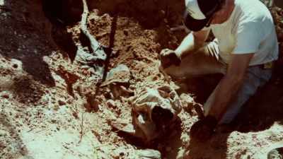 - All we had time to do was
just to dig up the bones, - Manifesto of a Serial Killer